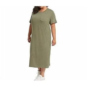 Jessica Simpson green midi dress